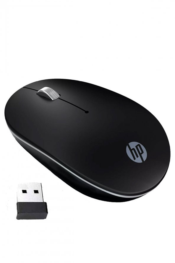 HP S1500BK 2.4ghz 1600dpi Kablosuz Sessiz Mouse Siyah ürün görseli 1