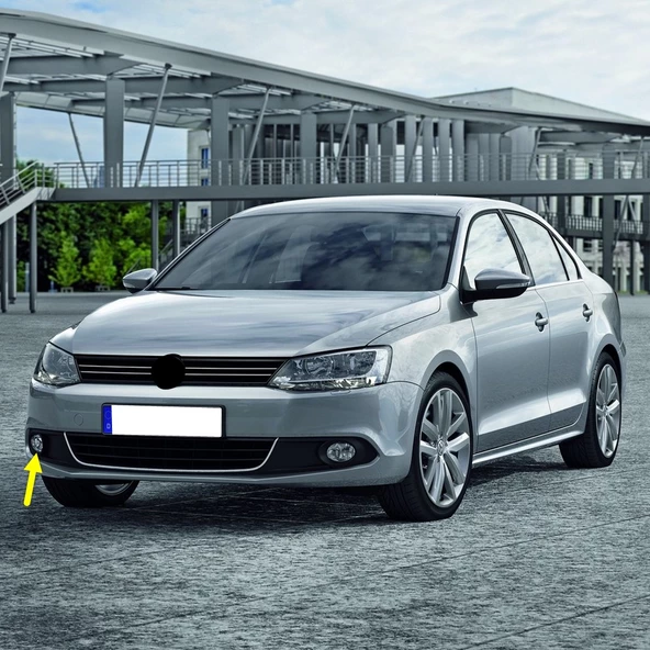 VW Jetta 2011-2014 Ön Tampon Sağ Sis Farı 5K0941700F ürün görseli 1