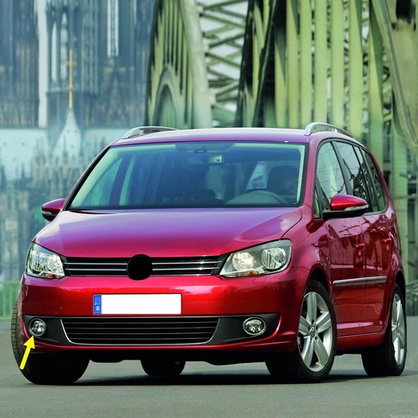 VW Touran 2011-2015 Ön Tampon Sağ Sis Farı 5K0941700F ürün görseli 1