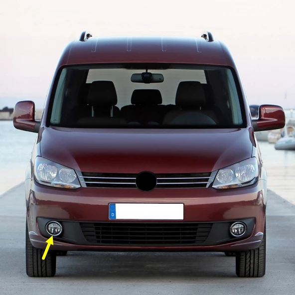 VW Caddy 2011-2015 Ön Tampon Sağ Sis Farı 5K0941700F ürün görseli 1