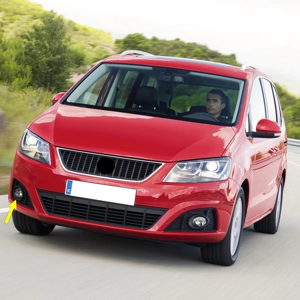 Seat Alhambra 2011-2015 Ön Tampon Sağ Sis Farı 5K0941700F ürün görseli 1