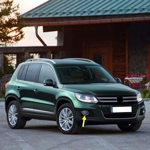 VW Tiguan 2012-2015 Ön Tampon Sağ Sis Farı 5K0941700F ürün görseli 1