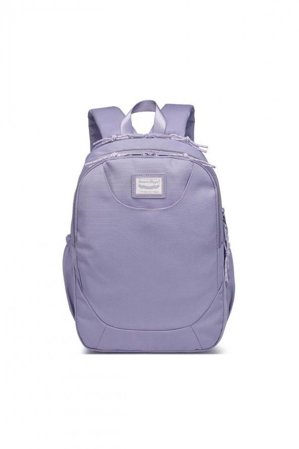 Bagacar Smart Bag 3199 Okul ve Günlük Laptop Bölmeli Sırt Çantası Eflatun ürün görseli 1