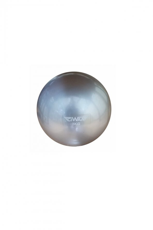 Ciwaa Cwa-939  Pilates Ağırlık Topu Pilates Toning Ball Denge Ve Ağırlık Topu 3 Kg ürün görseli 1