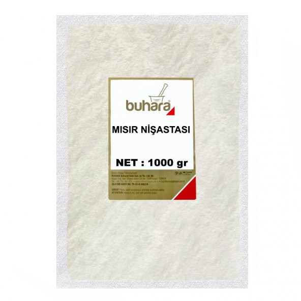 BUHARA MISIR NİŞASTASI 1000 GR ürün görseli 1