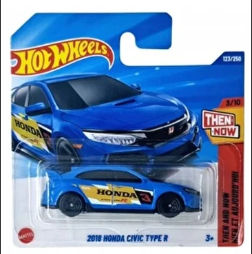 Hot Wheels 2018 Honda Civic Type R Mavi ürün görseli 1