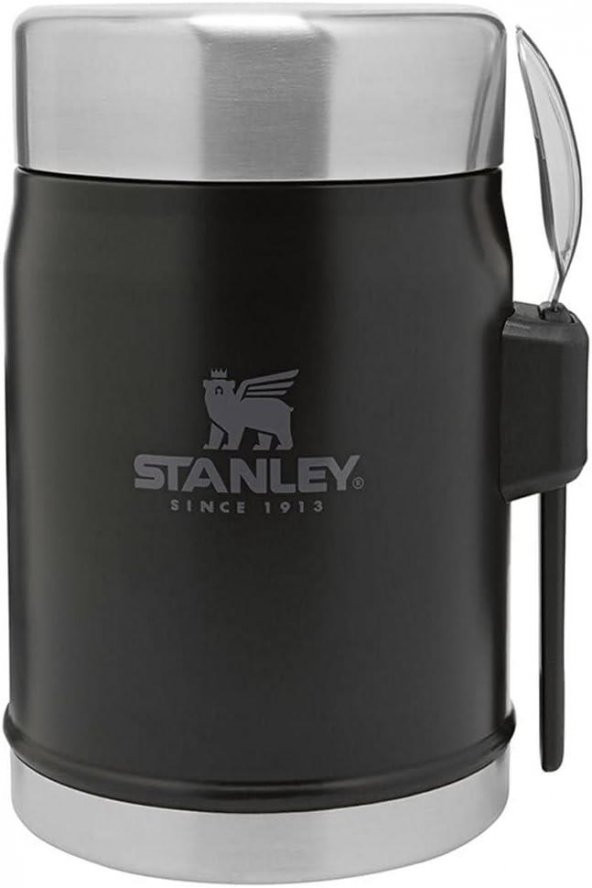 Stanley Klasik Paslanmaz Çelik Yemek Termosu Kaşıklı 0,40 Lt ürün görseli 1