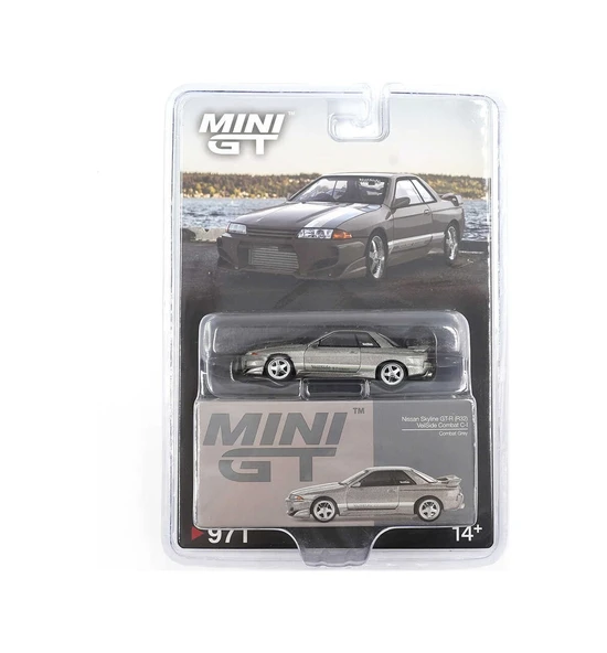 Mini Gt 971 1/64 Nissan Skyline Gt-r R32 Veilside Combat C-ı Veilside Combat Grey - Blister Paket ürün görseli 1