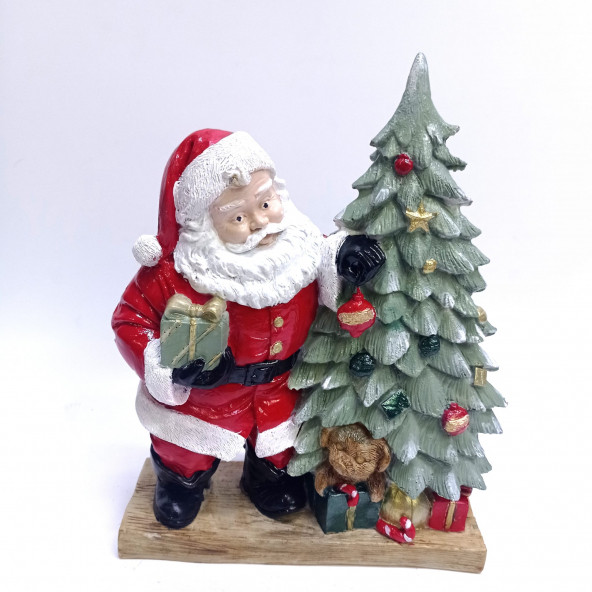 ÇAM AĞAÇLI NOEL BABA BİBLO HS501-1 - Resim 2