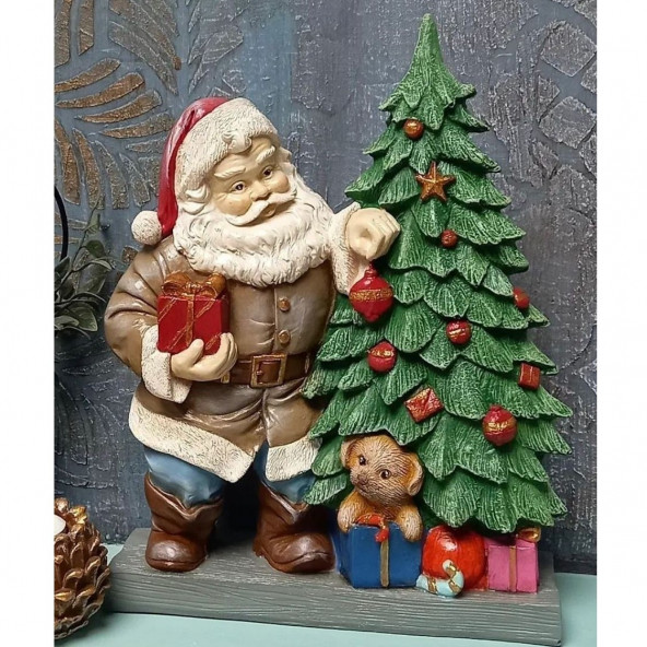 ÇAM AĞAÇLI NOEL BABA BİBLO HS501-4 ürün görseli 1