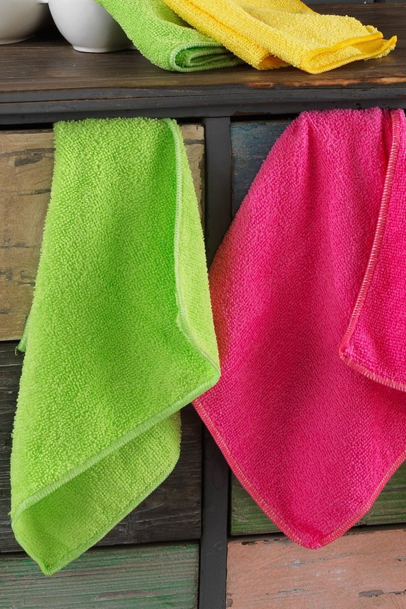 Mikrofiber Cam Temizleme Bezi 10lu Eco Set - Resim 4