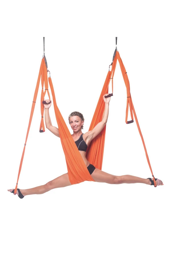 Ciwaa Cwa-2233 Yoga Fly Egzersiz, Akrobasi, Denge Spor Aleti Yoga Hamağı ürün görseli 1
