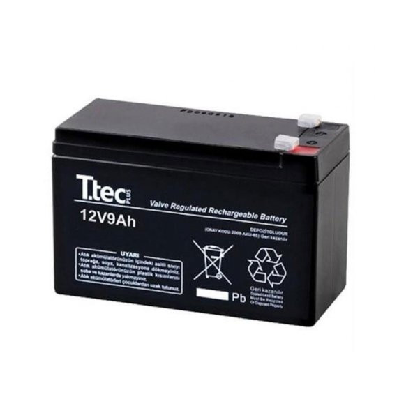 TTEC 12V 9A KURU TİP AKÜ ürün görseli 1