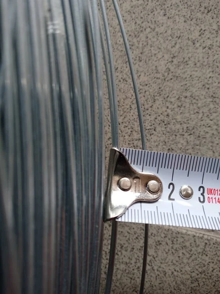 1,5 MM KALINLIK - 5 KG GALVANİZ KAPLI TEL ürün görseli 1