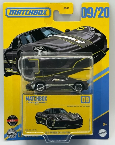 Matchbox Koleksiyon Araçlar 2015 Porsche 918 Spyder Siyah ürün görseli 1