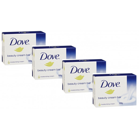 Dove Beauty Cream Bar Original Katı Sabun 100gr x 4 ADET ürün görseli 1
