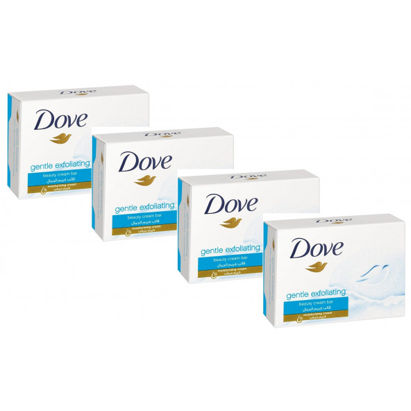 Dove Cream Bar Gentle Exfoliating Sabun 100 Gr x 4 ADET ürün görseli 1