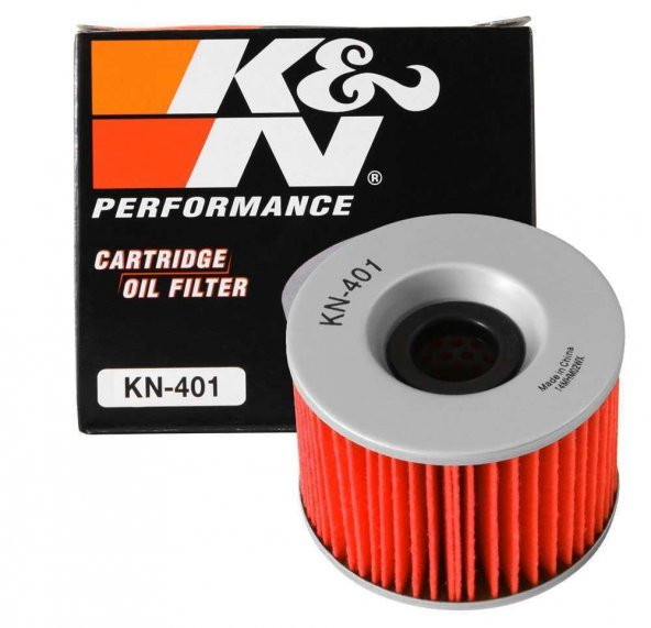 K&N KN-401 2002-2005 Kawasaki ZZR 1200 Uyumlu Yağ Filtresi ürün görseli 1