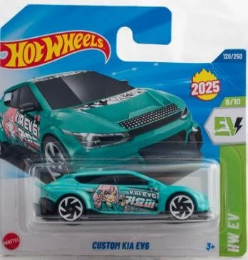 Hot Wheels Tekli Arabalar Custom Kia Ev6 Hyx63 Hw Ev Renkli ürün görseli 1