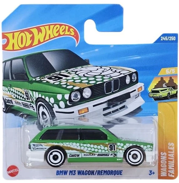 Hot Wheels - Bmw M3 Wagon Beyaz -Yeşil ürün görseli 1
