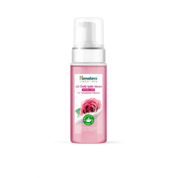 Himalaya Gül Özlü Işıltı Veren Micellar Yüz Temizleme Köpüğü 150 ML ürün görseli 1