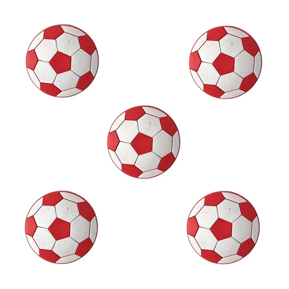 5 Adet Çocuk Odası Mobilya Kulp Dolap Düğme Futbol Topu ürün görseli 1