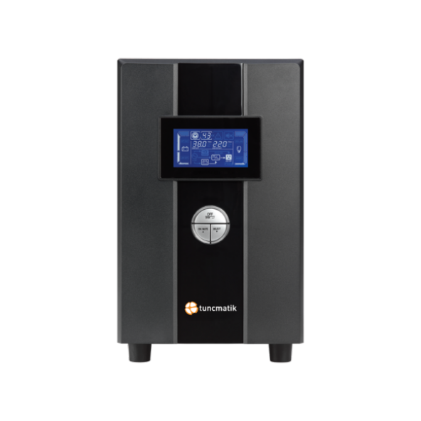 TUNÇMATIK NEWTECH PRO3 ONE 1 KVA 1/1 ON-LINE UPS TSK10091 - Resim 3