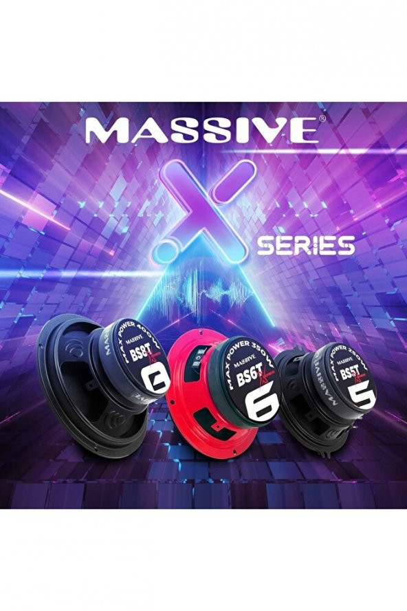 Massive Ms-bs8tx Çiftli 20cm 400w Midrange Xseries 2022 - Resim 2
