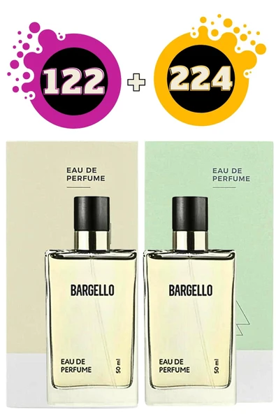 122 Edp Oriental Kadın + 224 Floral Unisex Parfüm ürün görseli 1