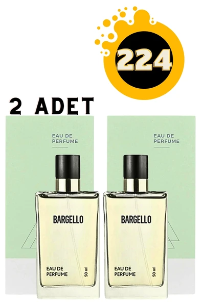 224 Edp Floral 50 ml Unisex Parfüm 2 adet ürün görseli 1
