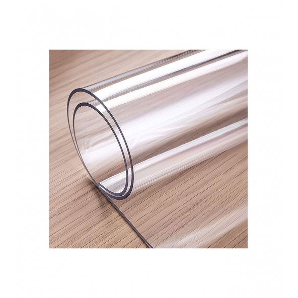 Şeffaf Pvc Masa Örtüsü  1.6 Mm  Koruyucu Masa  Asetat Muşamba ürün görseli 1