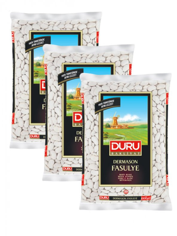 DERMASON FASULYE (8 mm) 1 kg, 3 adet ürün görseli 1