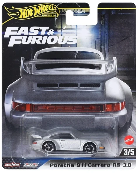 Hot Wheels Fast And Furious Porsche 911 Carrera Gri ürün görseli 1