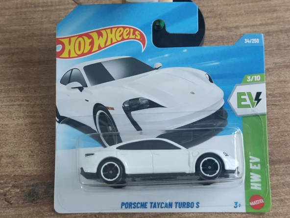 2026 Case Hot Wheels Porsche Taycan Turbo S Beyaz ürün görseli 1