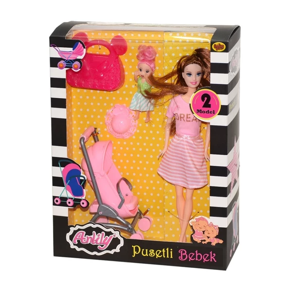 02426 Anlily Pusetli Bebek -Oydaş Oyuncak - Resim 3