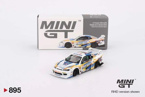Mini Gt 1/64 Nissan Lb-super Silhouette S15 Sılvıa 2023 Formula Drift Japan - Blister Paket Çok Renkli ürün görseli 1