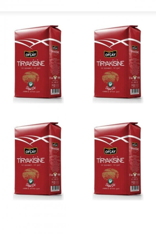 Ofçay Tiryakisine Dökme Çay 1 kg x 4 Adet ürün görseli 1