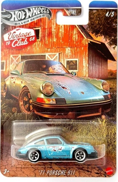 Hot Wheels Vintage Silver Series Arabalar - 71 Porshe 911 ürün görseli 1