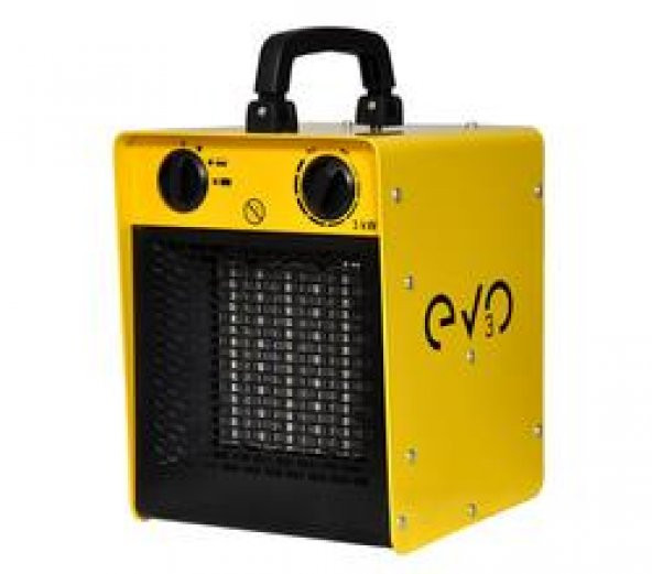 EvoTech EVO3 3kW Fanlı Elektrikli Isıtıcı ürün görseli 1