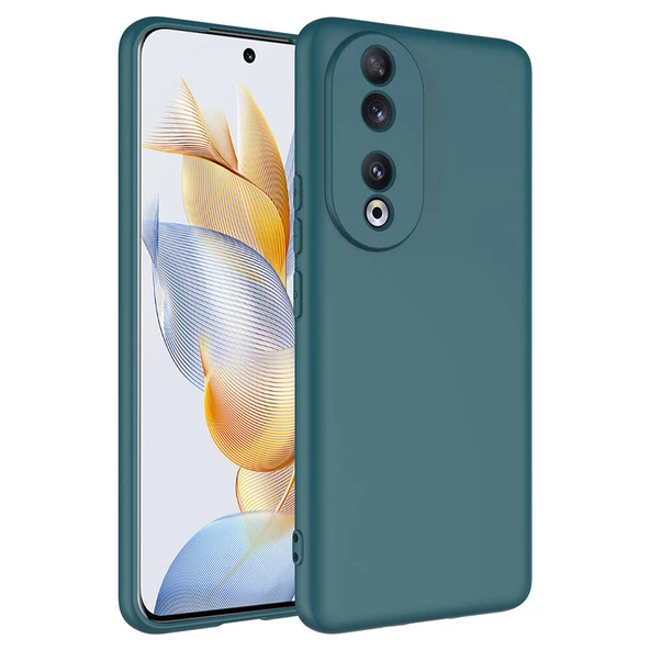 Vendas Huawei Honor 90 Uyumlu Lansman Serisi Içi Kadife Ipek Dokulu Lansman Kılıf ürün görseli 1