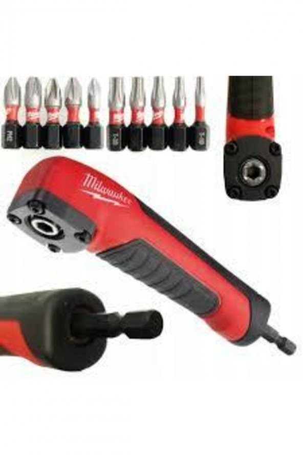 Milwaukee Mılwaukee 4932471274 Shockwave Impact Duty Açılı Başlık 11 Parça ürün görseli 1