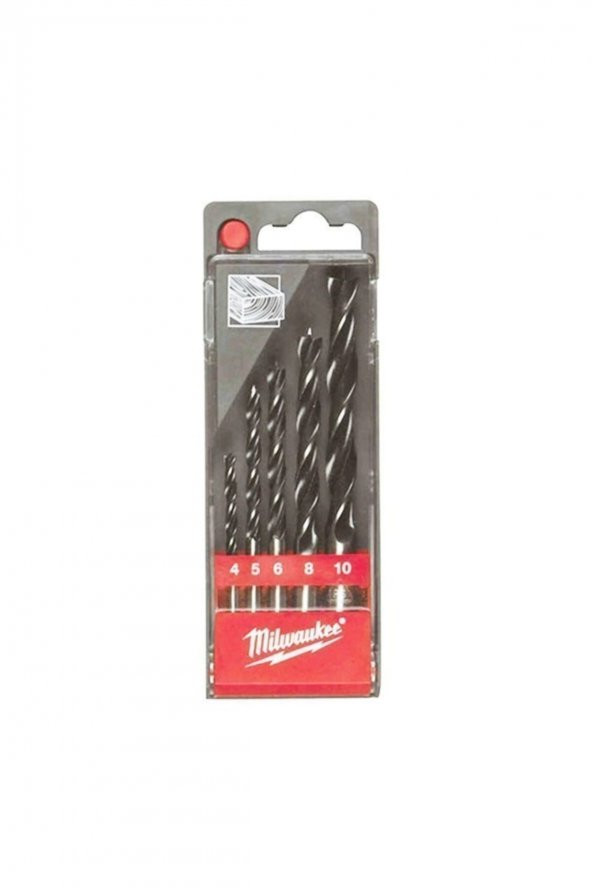 Milwaukee Ahşap Matkap Ucu (DIN7487E) 5li Set ürün görseli 1