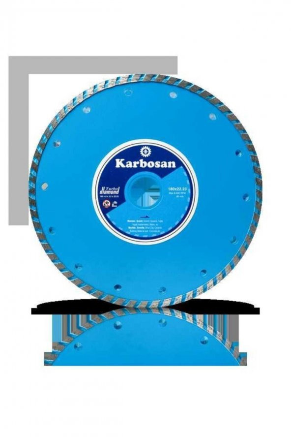 KARBOSAN 950320 Turbo Elmas Kesici Disk 180 Lik ürün görseli 1