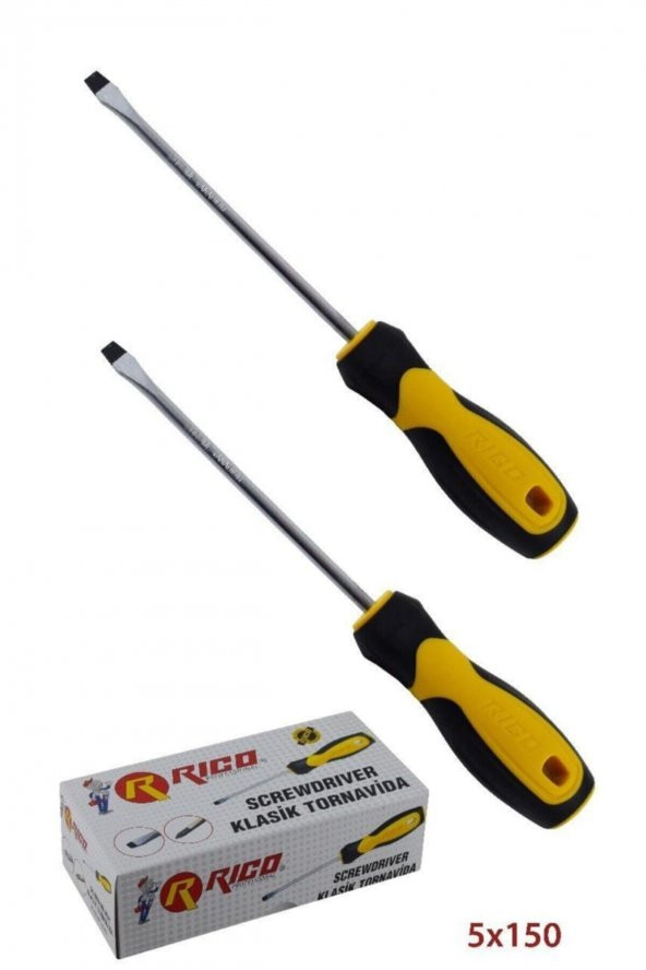 Güntem Rico 5150 Düz Tornavida Rk0005 ürün görseli 1