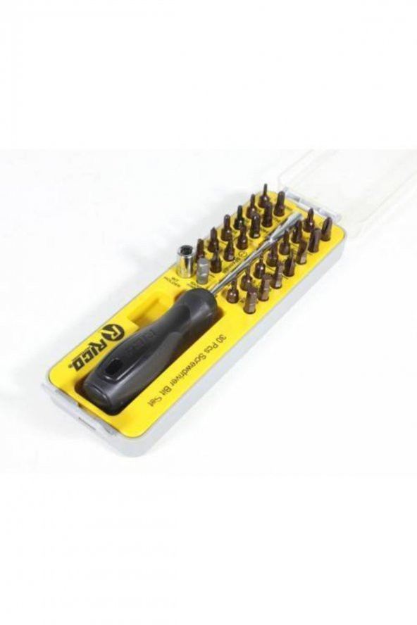 Rico 005-rc2321 30 Parça Bits Uç Seti Şeffaf Deliksiz ürün görseli 1