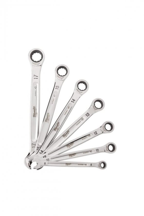 Milwaukee T4932464993 Ağır Hizmet Tipi Maxbıte™ Cırcır Kombine Anahtar Takımı 7 Parça ürün görseli 1