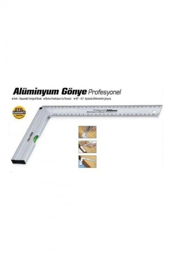 Sgs Aliminyum Gönye Profesyonel 50 Cm ürün görseli 1