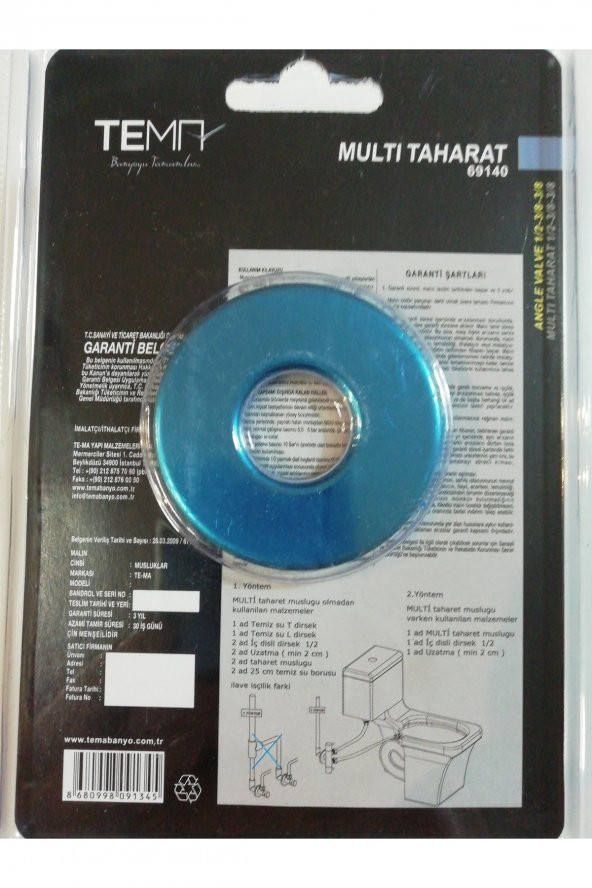 Tema Multi Taharet Musluğu - Resim 2