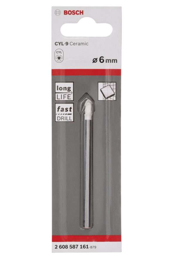 Bosch Cyl-9 Serisi Seramik Matkap Ucu 6 X 80 Mm - 2608587161 ürün görseli 1