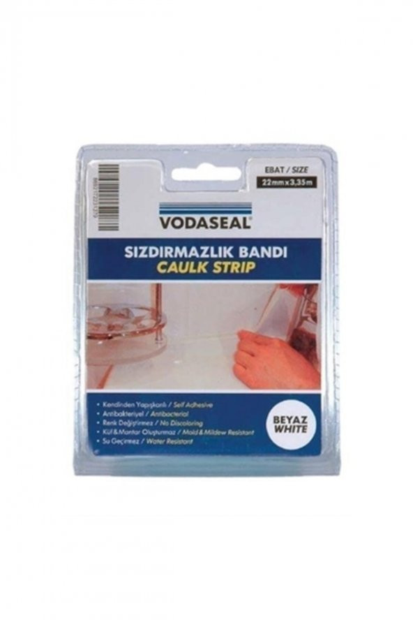 Vodaseal Vodabond Sızdırmaz Bant 22 Mm3,35 Mt Beyaz ürün görseli 1